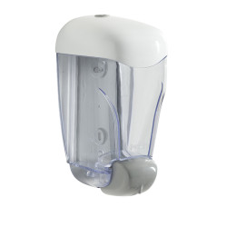 DISTRIBUTEUR DE SAVON A REMPLISSAGE OLEANE 0,8L ABS BLANC (52550)