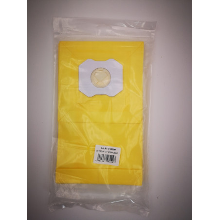 SACS ASPIRATEUR HITACHI JAUNE PREMIUM CV300P +CV400P LOT DE 5