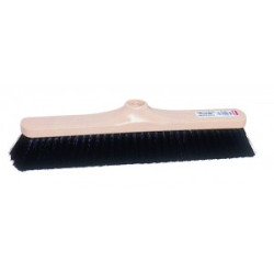 BALAI DROIT A VIS 38CM Ø24 CRIN/SYNTHE NOIR INTERIEUR (275)
