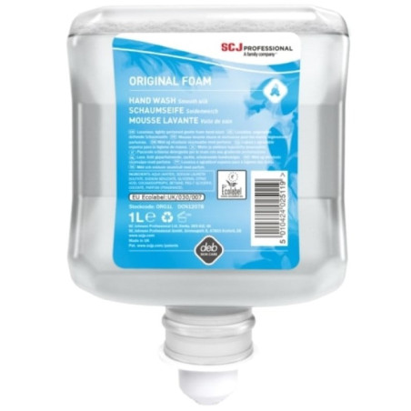 PURMOUSS DEB ORIGINAL FOAM SAVON MOUSSE DEB SC JOHNSON 1L (ORG1L) UNITE