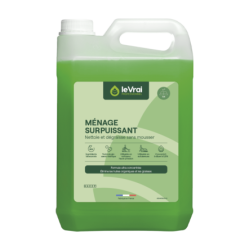 LVP MENAGE SURPUISSANT NETTOYANT DEGRAISSANT SOLS PIN DES LANDES PH PUR : 10,2 / 10,5 (4131) BIDON DE 5L
