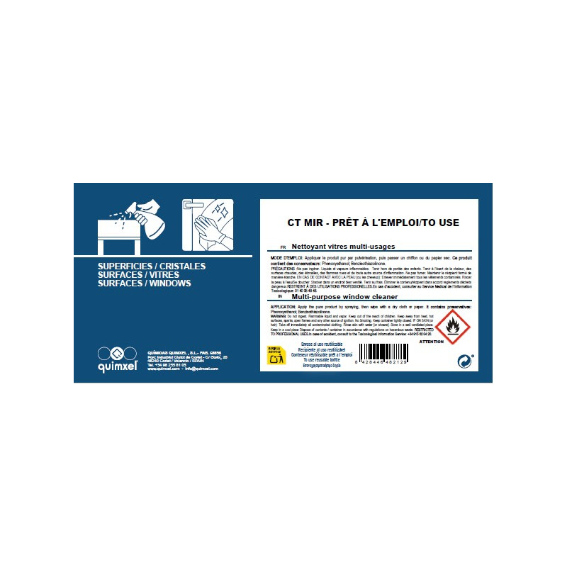 ETIQUETTE CAPXEL CT MIR 50ML 