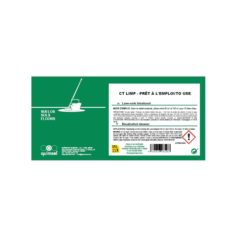 ETIQUETTE CAPXEL CT LIMP 50ML 