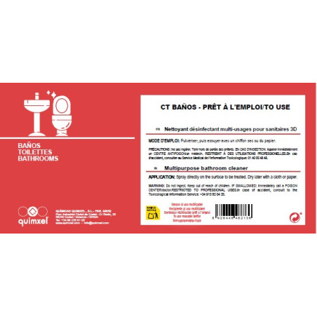 ETIQUETTE CAPXEL CT BANOS 50ML 