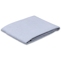 SERPILLERE MICROFIBRE TRICOT LUXE GRISE CARRE 50X60CM 320GR/M² SACHET INDIVIDUEL