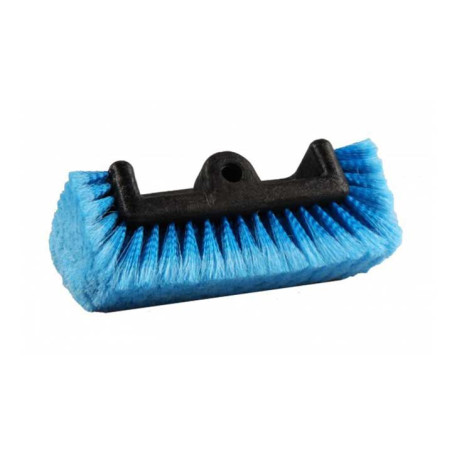 BROSSE DE LAVAGE QUADRI FACES 25CM FIBRES DOUCES BLEU