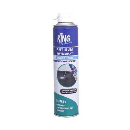 ANTIGUM DETACHANT CHEWING-GUM REFRIGERANT SOUFFLEUR KING AER DE 400ML (A02147)