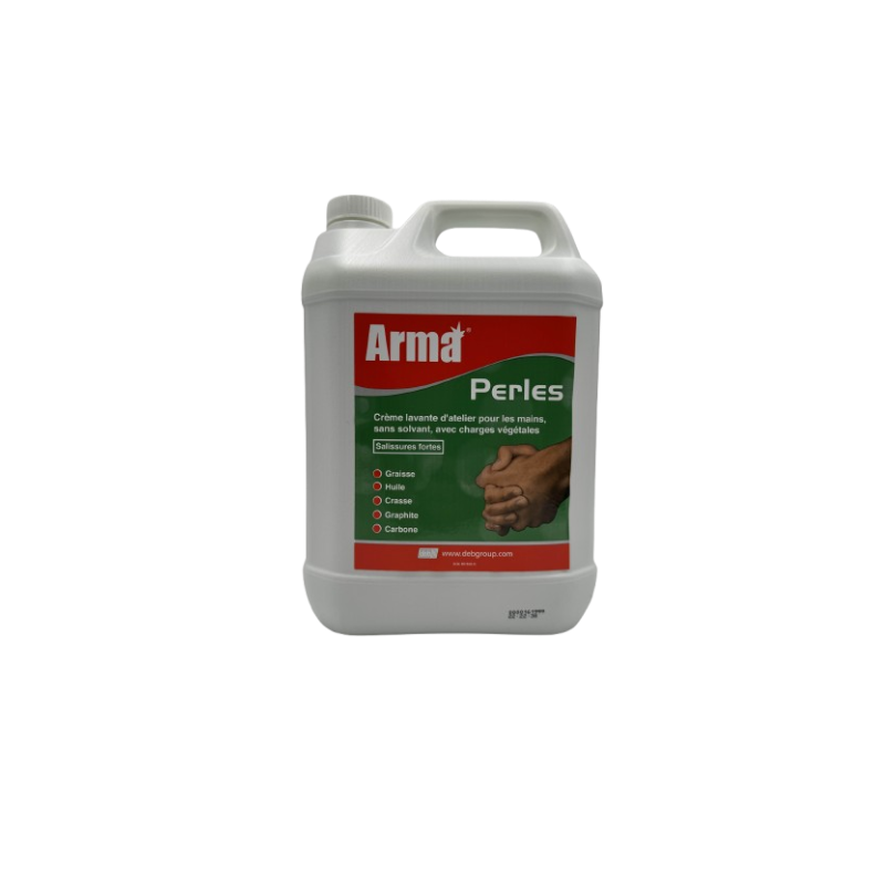 ARMA PERLES CREME LAVANTE ATELIER SANS SOLVANT AVEC CHARGES VEGETALES BIDON DE 5L AR
