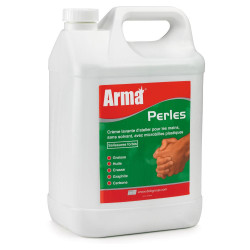 ARMA PERLES CREME LAVANTE ATELIER SANS SOLVANT AVEC CHARGES VEGETALES BIDON DE 5L AR