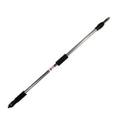 MANCHE TELESCOPIQUE ALUMINIUM PRO PASSAGE D'EAU 240CM (2X120CM)