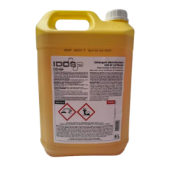 IDOS DD-SF DETERGENT DESINFECTANT CONCENTRE VIRUCIDE SOLS ET SURFACES CORONAVIRUS 5L