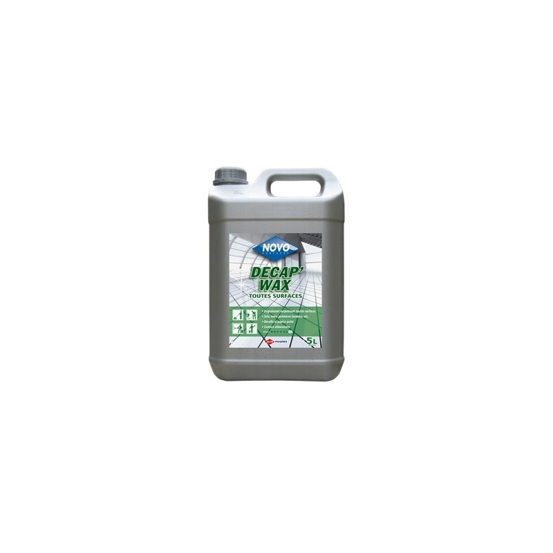 NOVO DECAP'WAX NETTOYANT DEGRAISSANT TOUTES SURFACES 5L