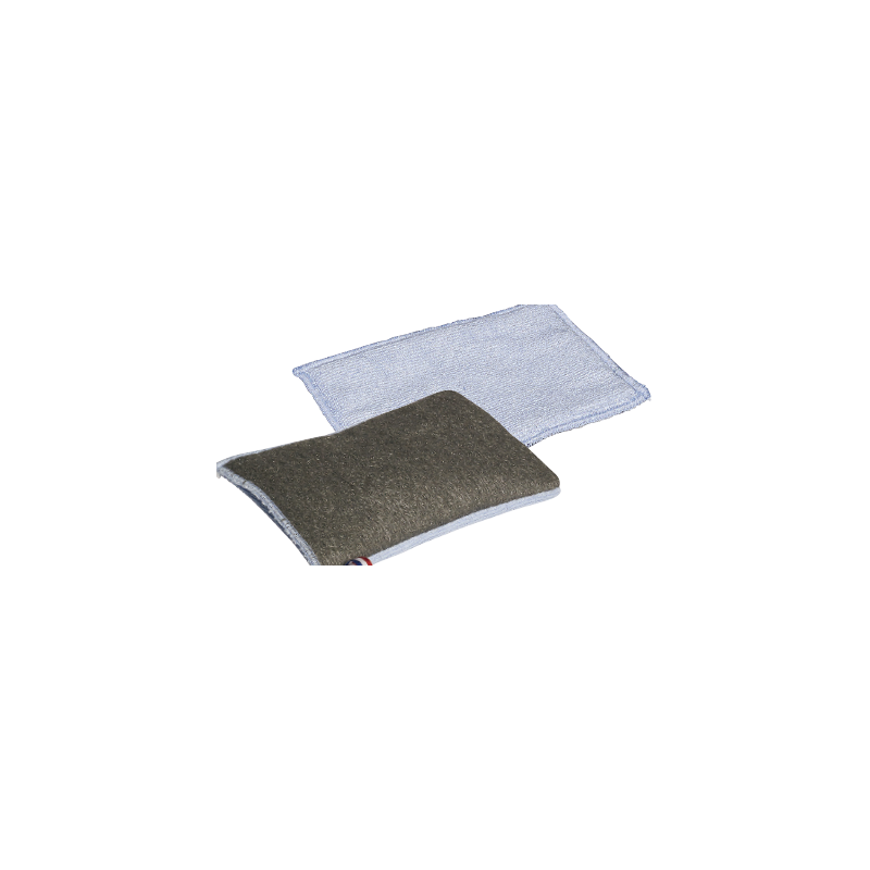 LAVETTE ANTI CALCAIRE 12X15 CM BLEU UNITE
