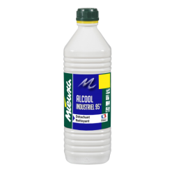 ALCOOL INDUSTRIEL95° DETACHANT NETTOYANT PUREMENT AGRICOLE ET DENATURE MIEUXA FLACON DE 1L