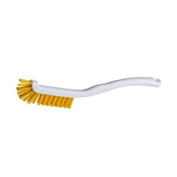 BROSSE A RAINURE PLATE ALIMENTAIRE FIBRE JAUNE (83924)