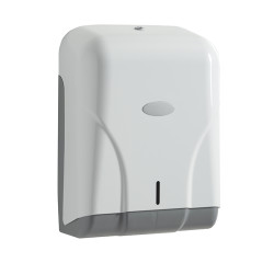 DISTRIBUTEUR ESSUIE MAINS UNIVERSEL ROSSIGNOL OLEANE ABS BLANC (52530)