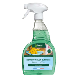 LVP NETTOYANT DEGRAISSANT MULTISURFACES pH10,5 LE VRAI (4609)VAPORISATEUR DE 750ML 