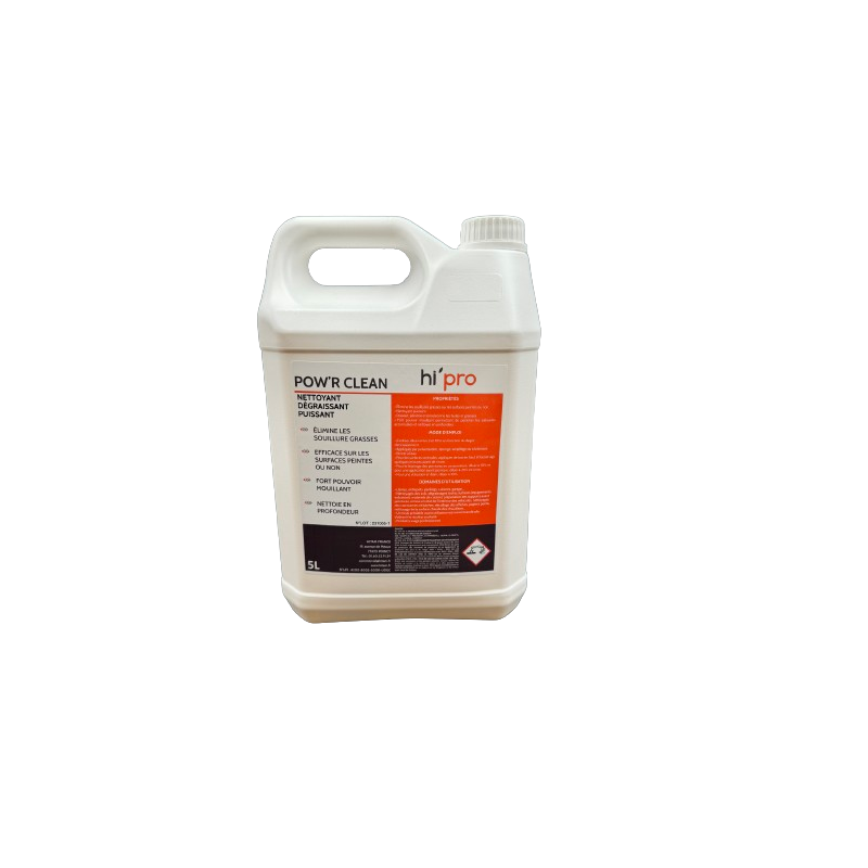 POWRCLEAN NETTOYANT POLYVALENT BASIQUE PH13.3 BIDON DE 5L