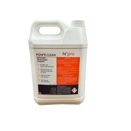 POWRCLEAN NETTOYANT POLYVALENT BASIQUE PH13.3 BIDON DE 5L