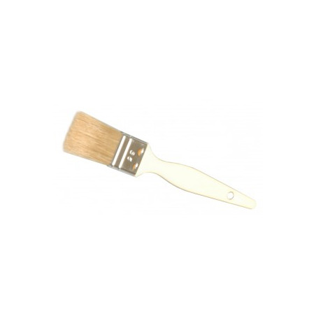 PINCEAU SOIE 30MM MANCHE BOIS (30E)