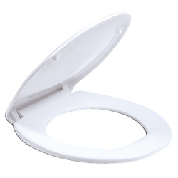 ABATTANT WC MSV THERMODUR AVEC CHARNIERES INOX MAJESTIC TAMPEL (173) 2KG
