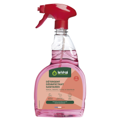 LVP DETERGENT DESINFECTANT SANITAIRES PRET A L'EMPLOI PH : 2,5 / 3 (4521) FLACON DE 750ML 