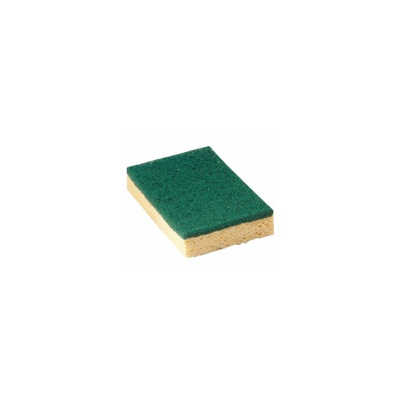 EPONGE DOUBLE FACE VERTE 1ER PRIX (LOT DE 10)