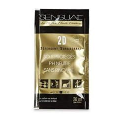 SENSUAL 2D DETERGENT SURODORANT SOLS PH:7 PARFUM FLEUR DE COTON DOSETTES DE 20ML- CARTON DE 250