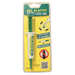 GEL APPATS ANTI BLATTES/CAFARDS EN SERINGUE SICO 10G