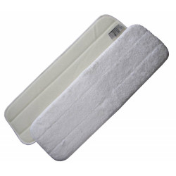 BANDEAU MICROFIBRE VELCRO COINS ARRONDIS BLANC 60CM (DEWITTE 601.500.003)