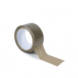 ADHESIF EMBALLAGE 100MX48MM HAVANE A L'UNITE