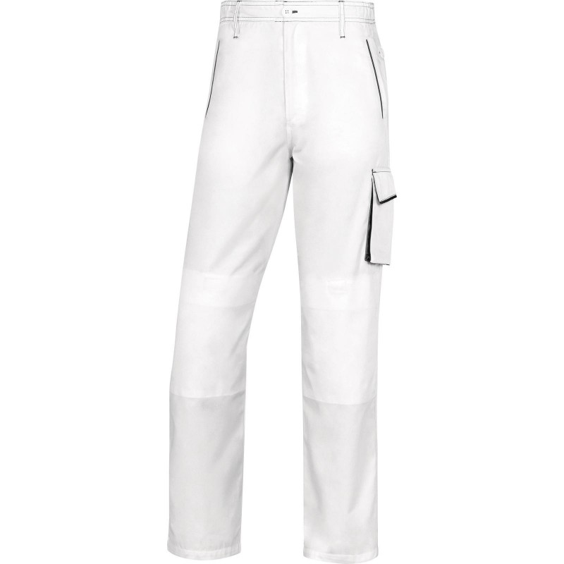 PANTALON DE TRAVAIL PANOSTYLE POLYESTER / COTON BLANC TL