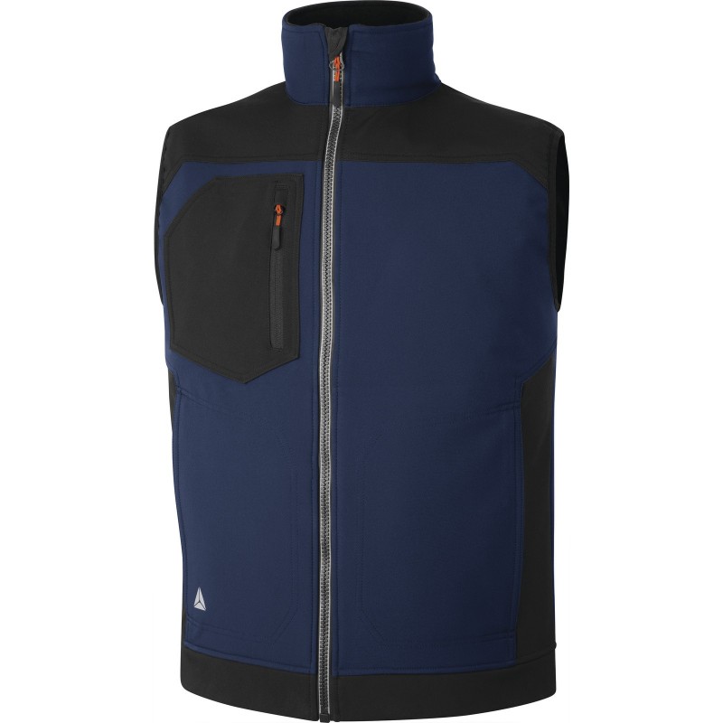 GILET SANS MANCHES HOLEN NOIR MARINE TM