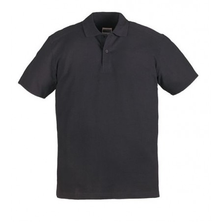 POLO SAFARI 220g/m² 100% COTON NOIR