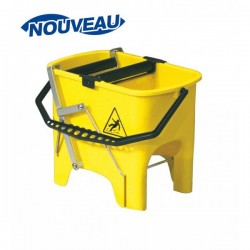 SEAU DE LAVAGE ROCKET BI-BAC 2X8L RLX ESSOR A PEDALE (sans roues)