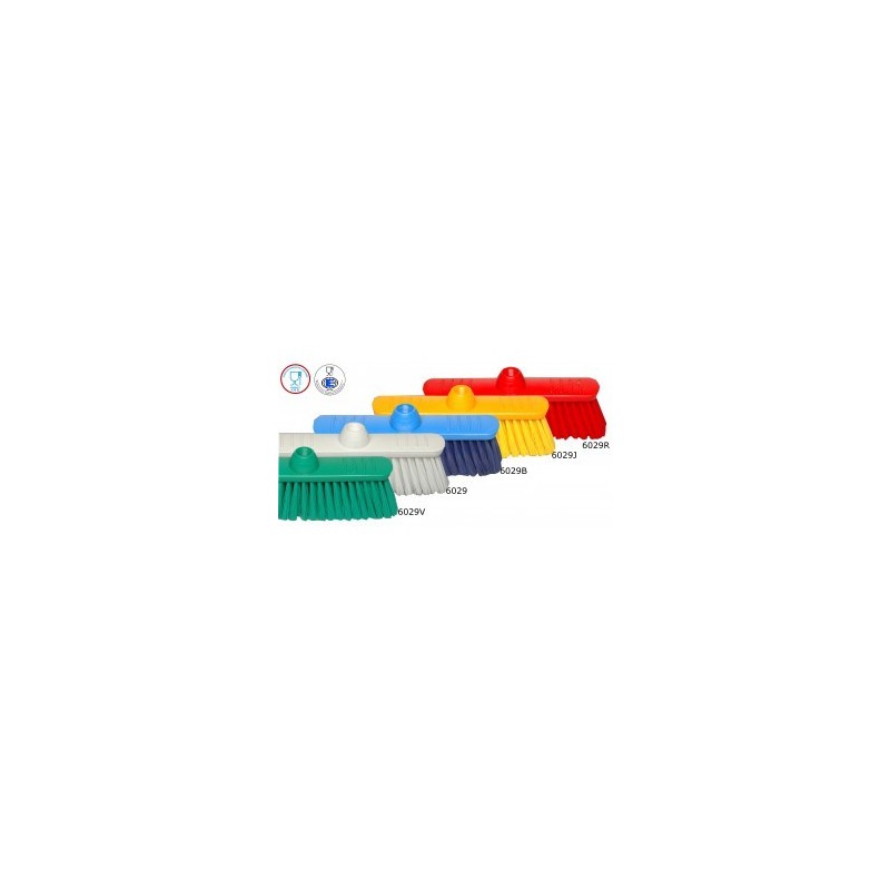 BALAI POLYESTER ALIMENTAIRE PBT mi-dur S/65 29CM BLANC